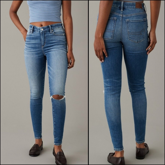 American Eagle Outfitters Denim - American Eagle LUXE V-Rise Hi-Rise Jegging Jeans Sz 14 NEW NWT
